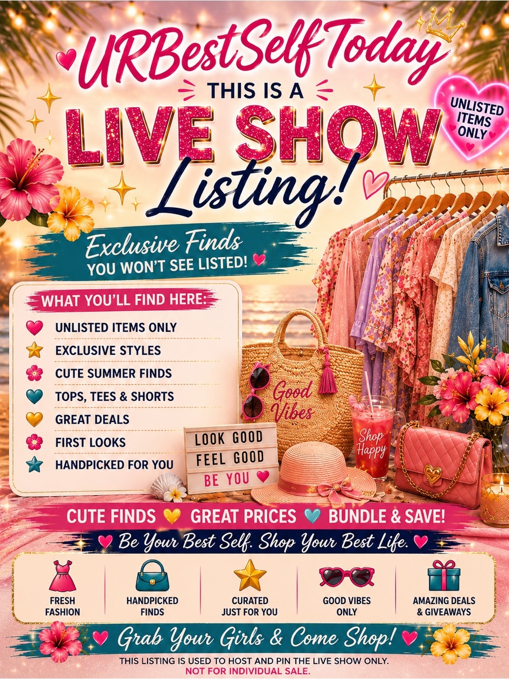 👖👗👚LIVE SHOW LISTING •DO NOT LIKE THIS LISTING👚👗👖 - Picture 2 of 2